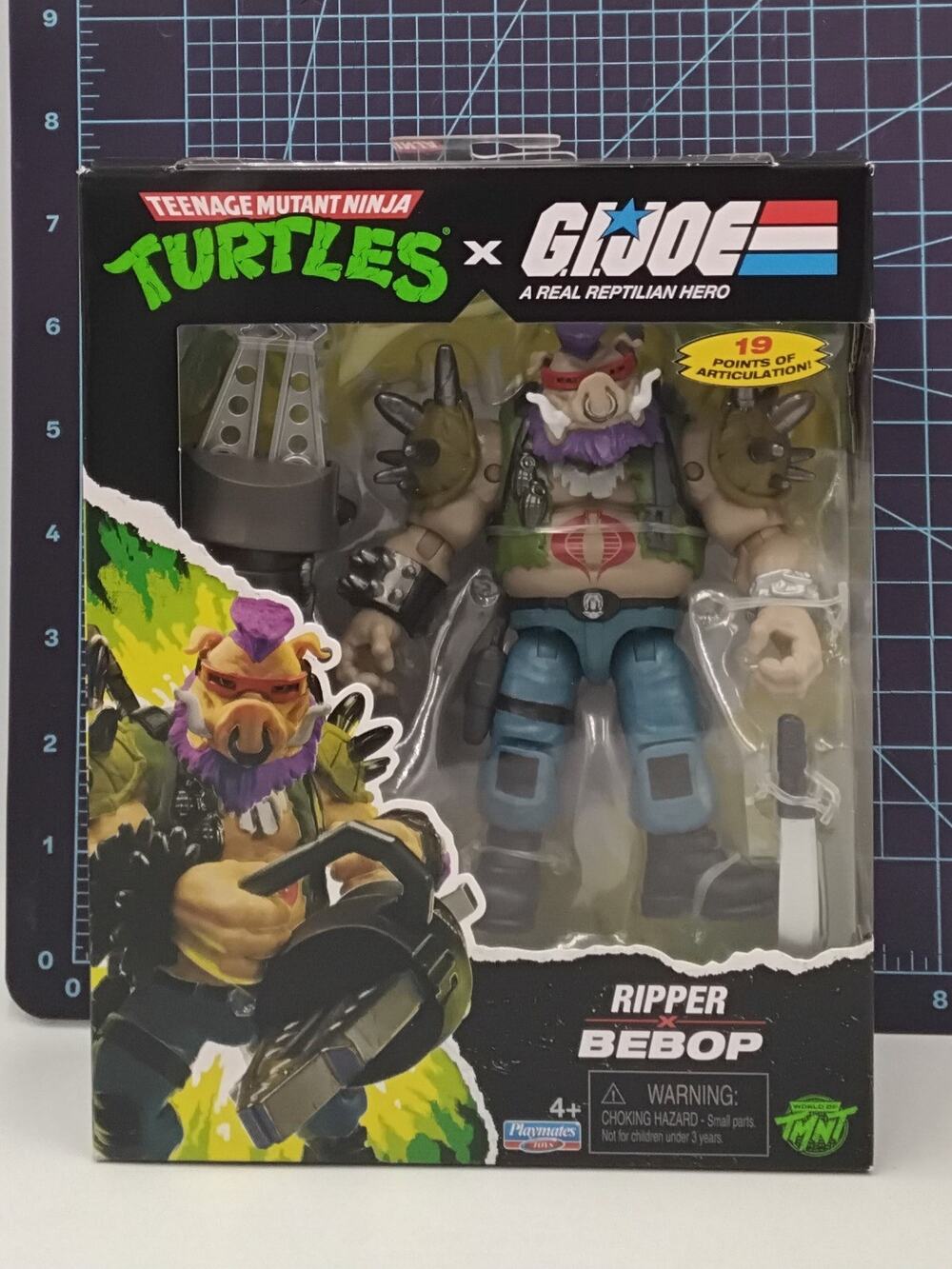 2026 RIPPER X BEBOP Teenage Mutant Ninja Turtles x G.I Joe Action Figure Sealed